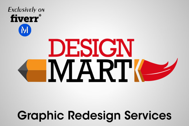 I will design redesign edit vectorize or fix any graphic