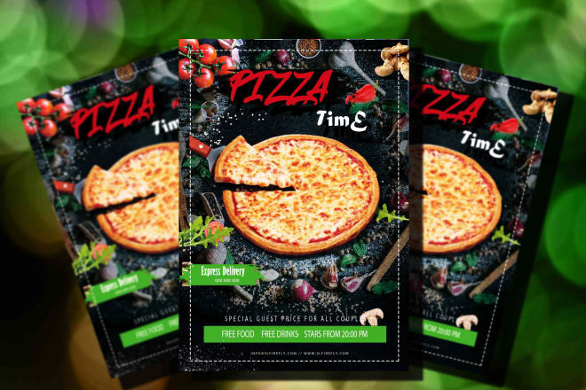 I will design restaurant menu, food flyer, or poster