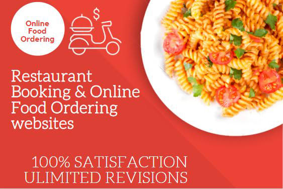 I will design restaurant website for you with online ordering