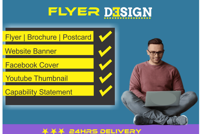 I will design sensational business flyer for you within 24hrs
