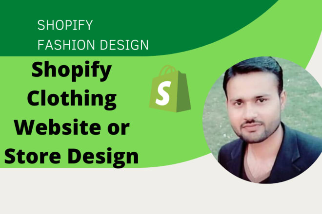 I will design shopify clothing store or shopify fashion website