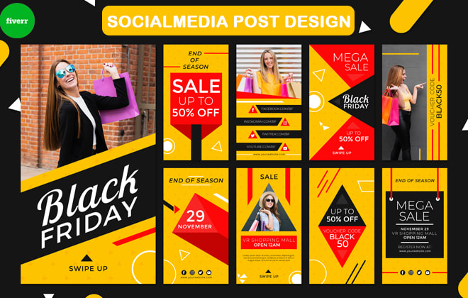 I will design social media post, cover photo, and banner