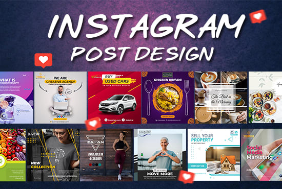 I will design social media posts graphics for facebook, instagram