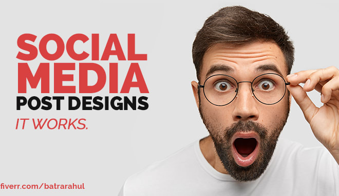 I will design social media posts graphics for facebook or instagram or linkedin
