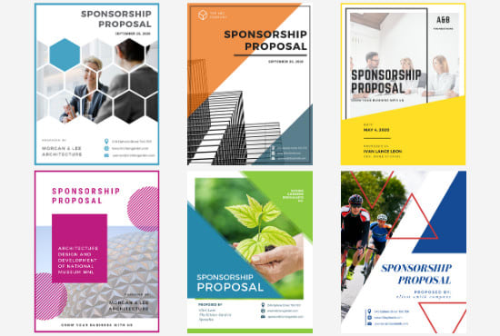 I will design sponsorship proposal and worksheets in canva