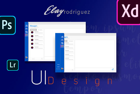 I will design the best UI for web and mobile app