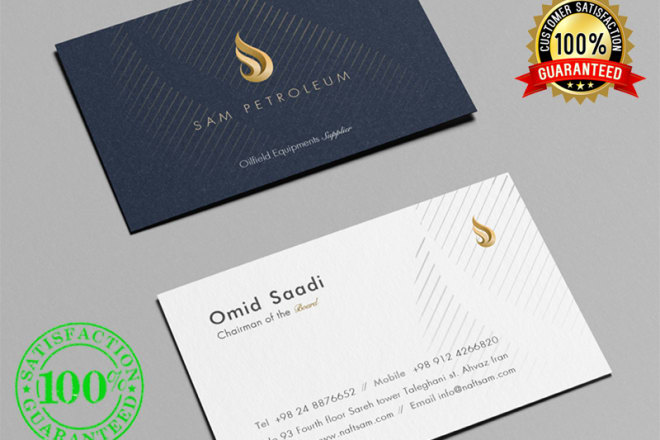 I will design unique luxury business card, letterhead