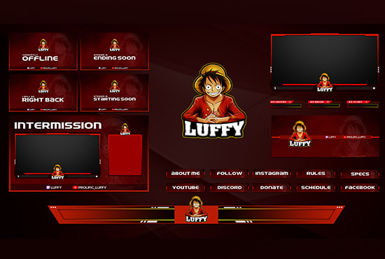 I will design unique twitch overlays, screens, alerts, and more