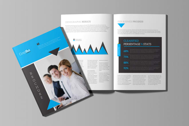 I will design white paper, booklet, brochure, proposal, annual report, sales report