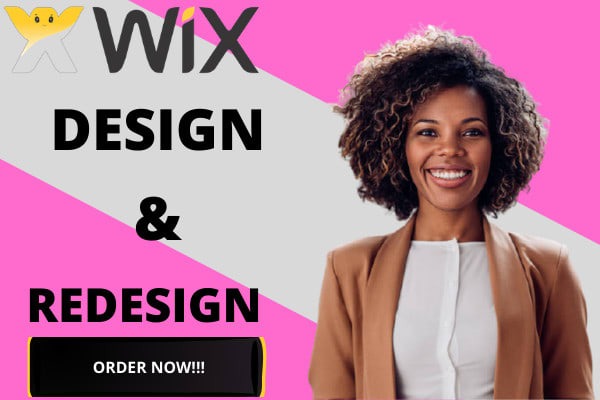 I will design wix website design, wix website redesign, wix landing page