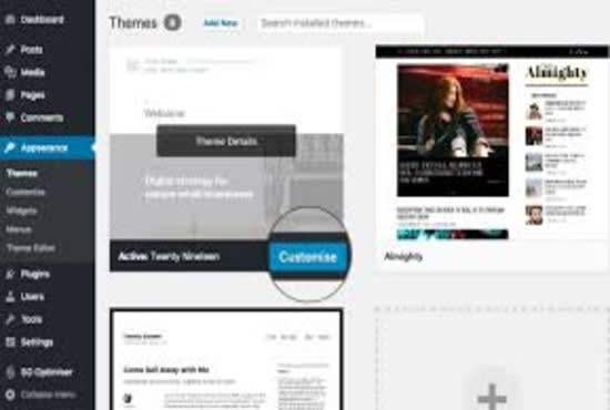 I will design word press landing page or elementor landing page