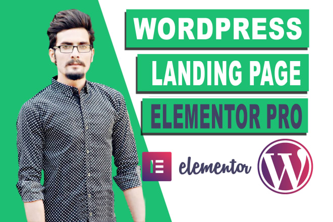 I will design wordpress landing page or elementor landing page