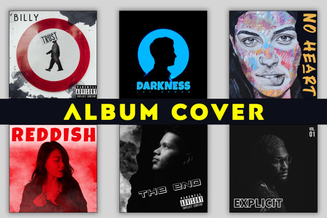 I will design your album cover art or music artwork