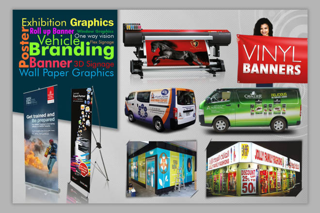 I will design your attention grabbing shop front signage design window graphics