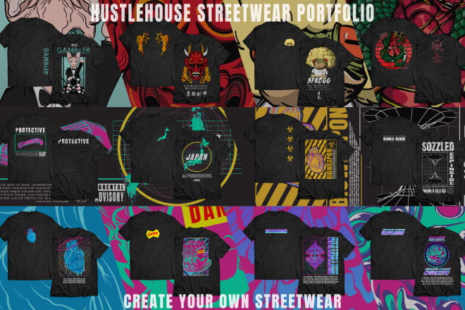 I will design your custom streetwear