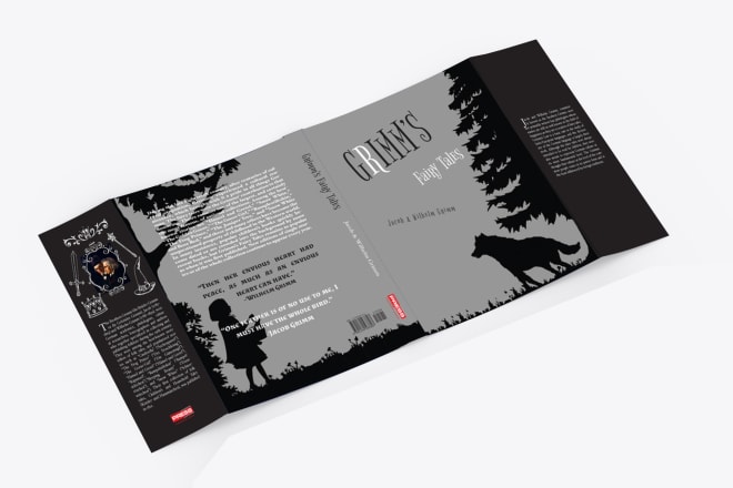 I will design your dust jacket or book cover