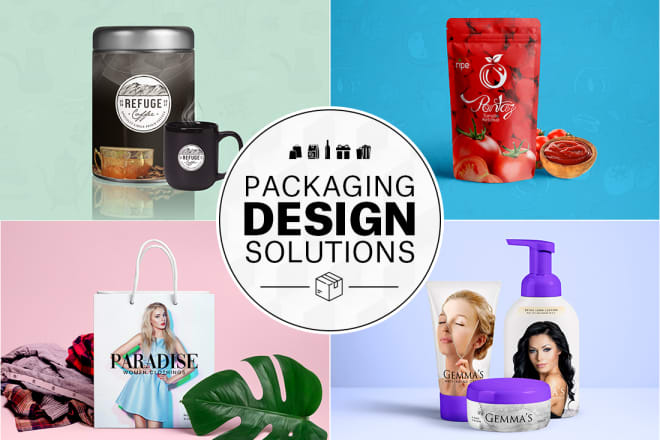I will design your new product packaging