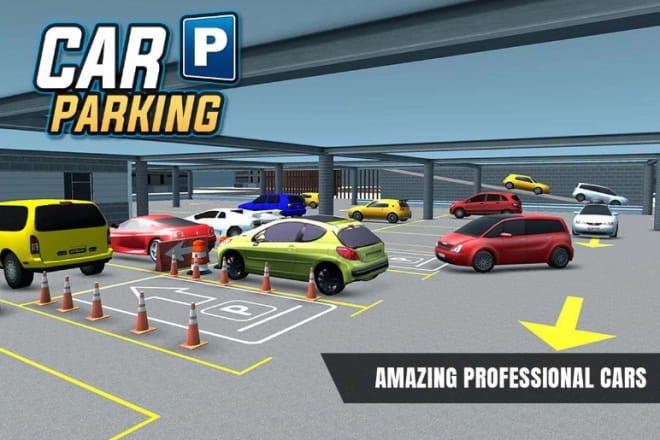 I will develop 3d car parking and car racing offroad games, truck games in 3d unity
