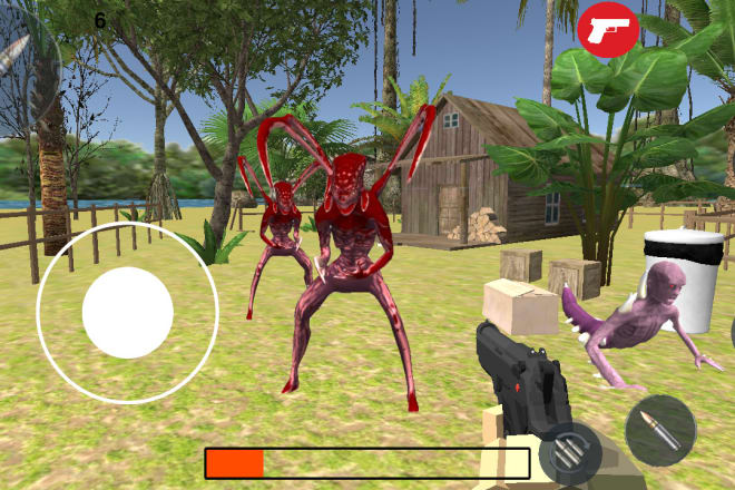 I will develop a horror zombies game in unity for android