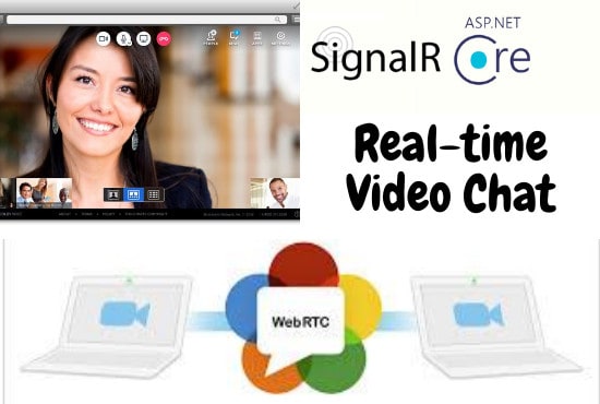 I will develop audio and video chat app with webrtc