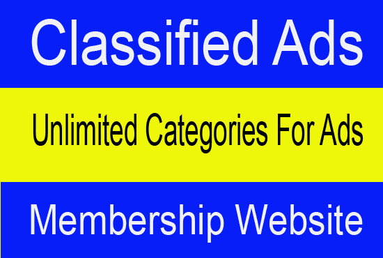 I will develop classified ads website using php and mysql database