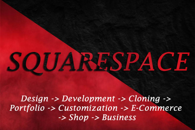 I will develop, clone or redesign squarespace website