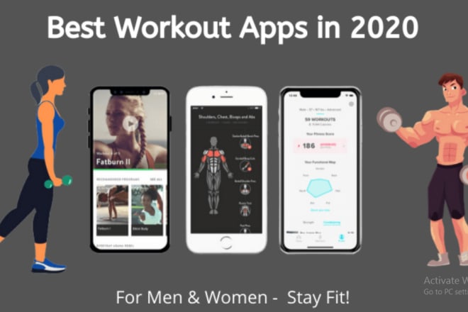 I will develop fitness app health online coaching diet plans gym workout app