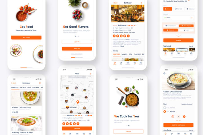 I will develop food delivery app, grubhub, ubereat ordering apps