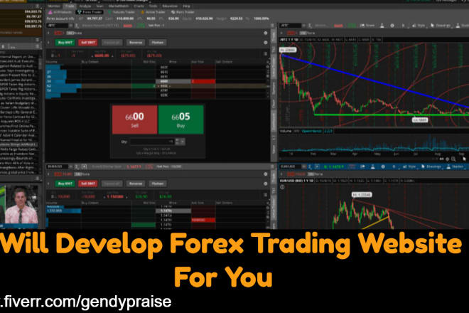 I will develop forex trading website for you