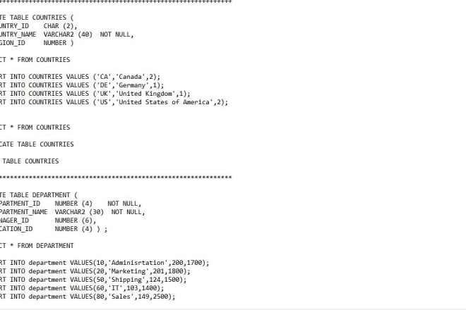 I will develop oracle sql database, sql queries,unix and linux shell scriting