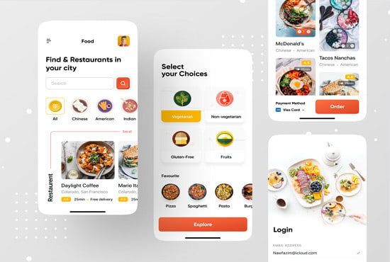 I will develop perfect food delivery app grocery delivery app grocery app