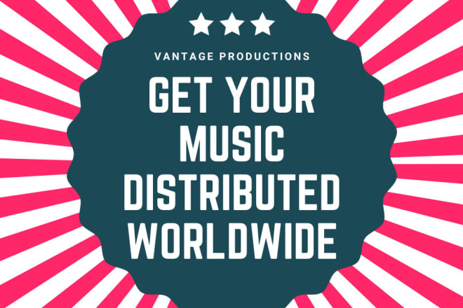 I will distribute your music to major digital platforms