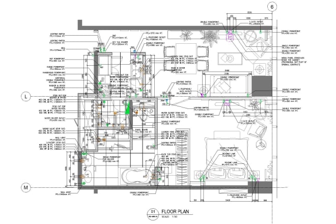 I will do 2d fit out and layout drawings message me before initiating any orders