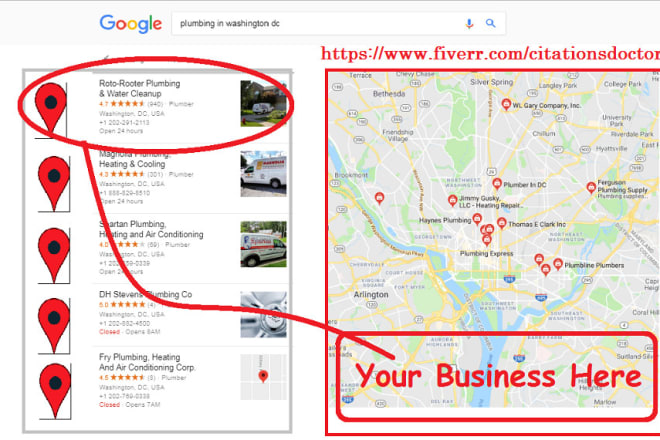 I will do 300 google map citations for local ranking