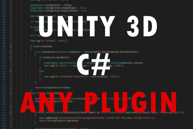 I will do a custom unity plugin