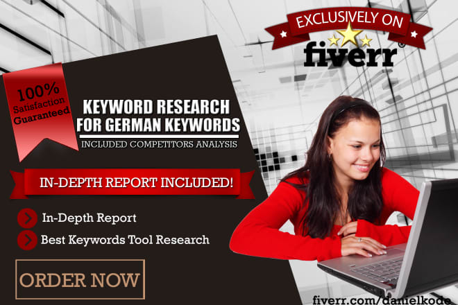 I will do a german keyword research for better SEO ranking