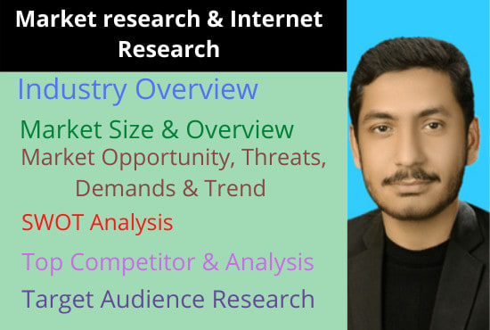 I will do a great niche market and internet research for your business