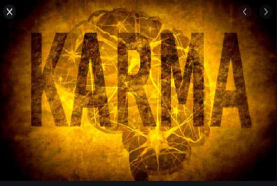 I will do a karma purification spell and cancel bad karma