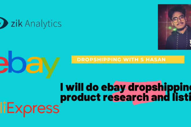 I will do a product research and product listing in your ebay