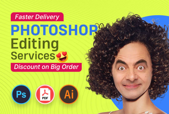 I will do adobe photoshop editing work or image editing