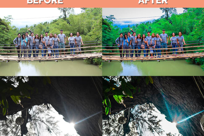 I will do affordable photo enhancement, beautification, retouching