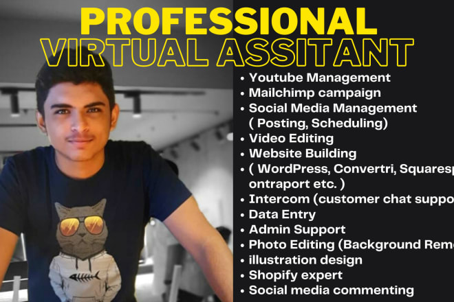 I will do all administrative tasks and be your administrative virtual assistant VA