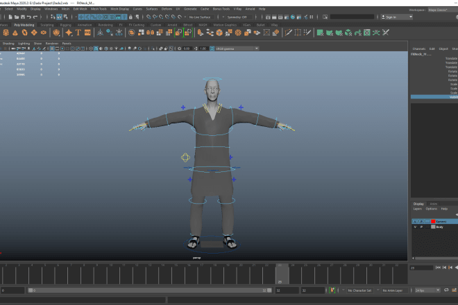 I will do all types of 3d character rigging in autodesk maya