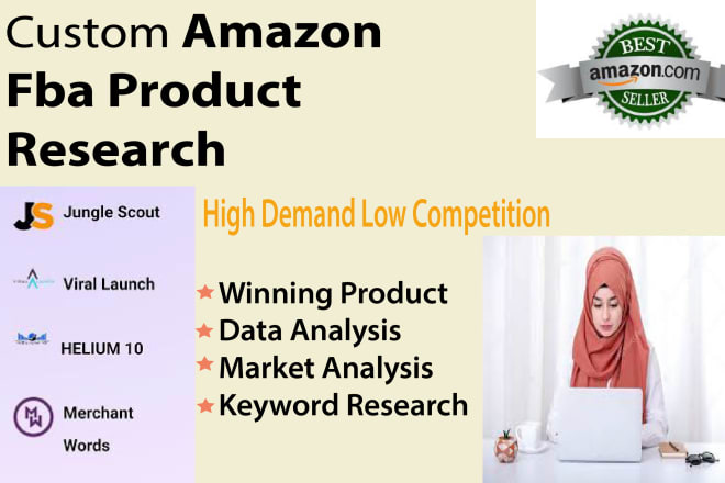 I will do amazon fba product research, amazon product research
