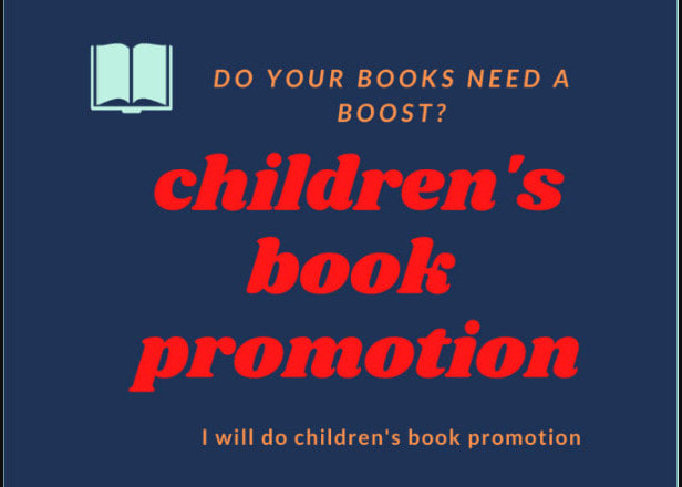 I will do amazon kindle book promotion and childrens book promotion