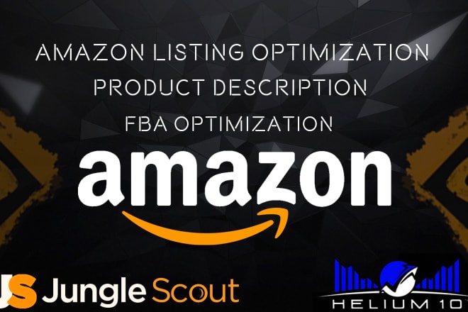 I will do amazon listing optimization, listing writing, fba product description
