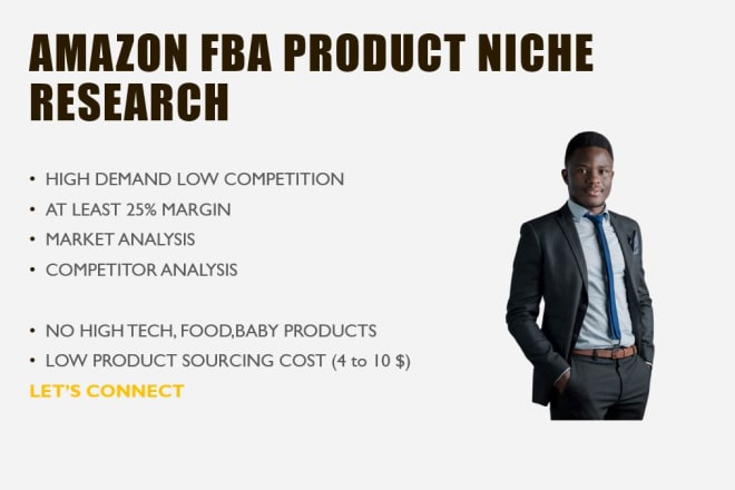 I will do amazon product niche research for fba private label