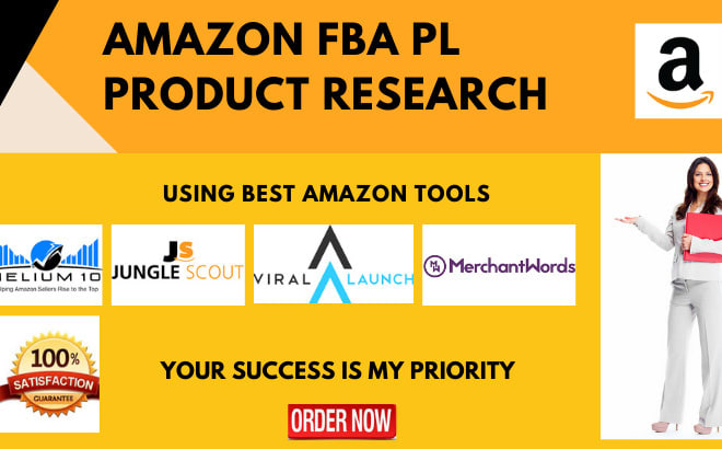 I will do amazon product research for fba private label