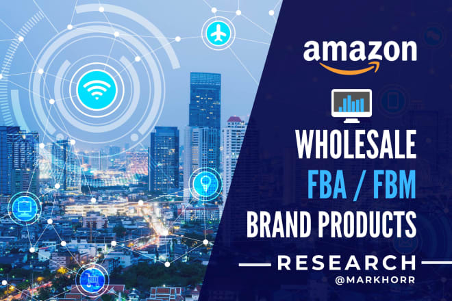 I will do amazon wholesale fba product research