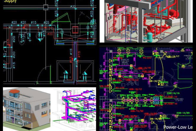 I will do architectural, hvac, plumbing and electrical design